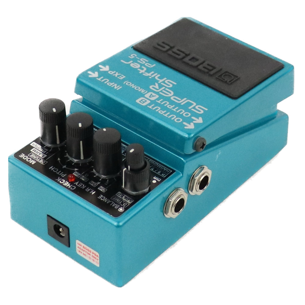 【中古】 ピッチシフター エフェクター BOSS PS-5 SUPER Shifter ギターエフェクター 本体画像 斜め 2