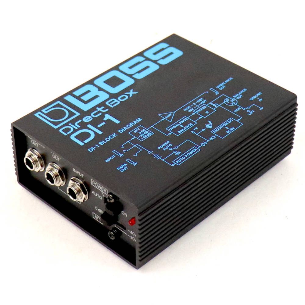 【中古】 ダイレクトボックス DIボックス BOSS DI-1 Direct Box D.Iボックス LINE側