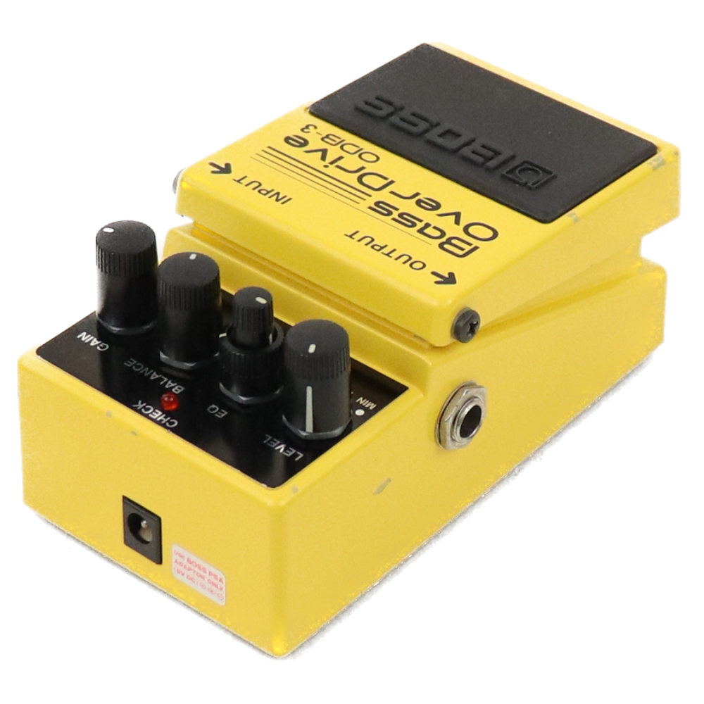 【中古】 ベースオーバードライブ エフェクター BOSS ODB-3 Bass OverDrive ベースエフェクター 本体画像 斜め 1