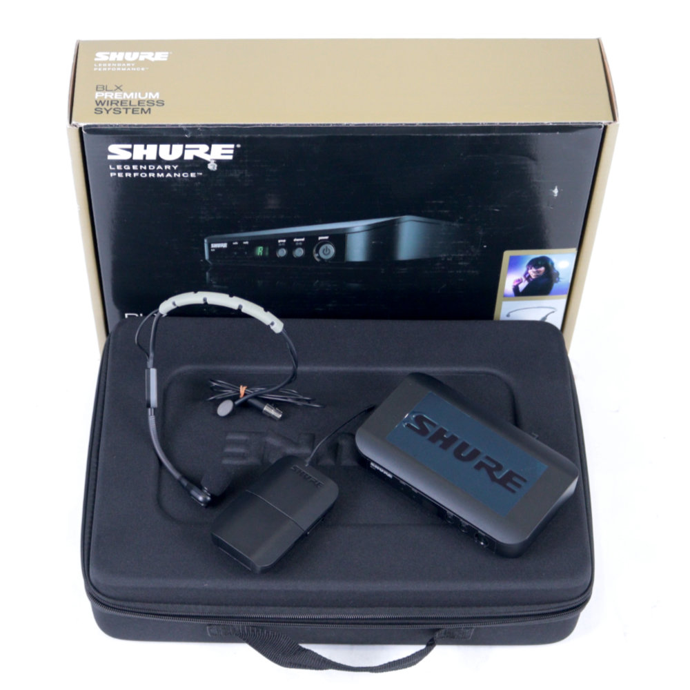 【中古】 SHURE BLX14J-SM35JB ヘッドセット ワイヤレスシステムセット