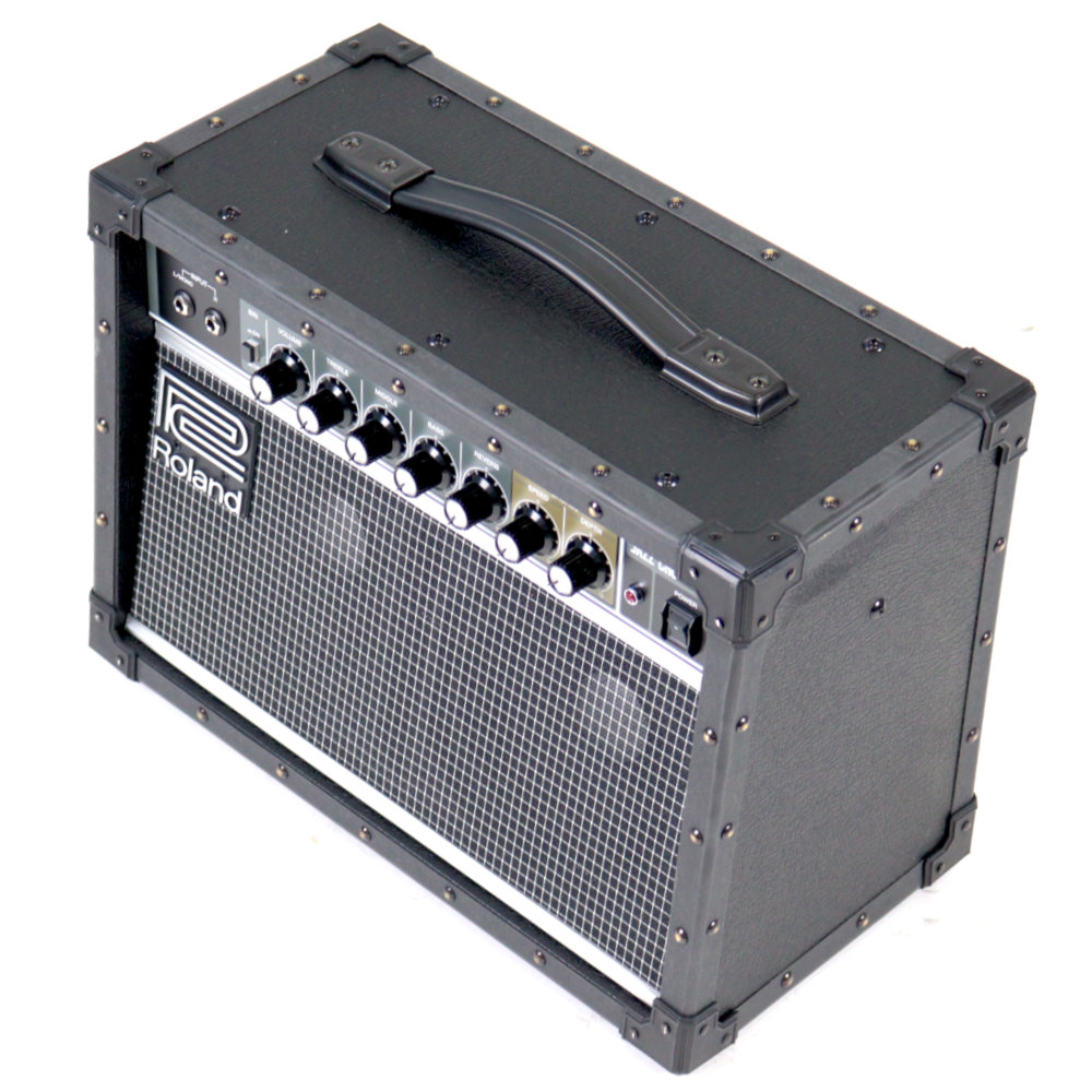 【中古】 ROLAND JC-22 Jazz Chorus Guitar Amplifier ジャズコーラス ギターアンプ 右サイド