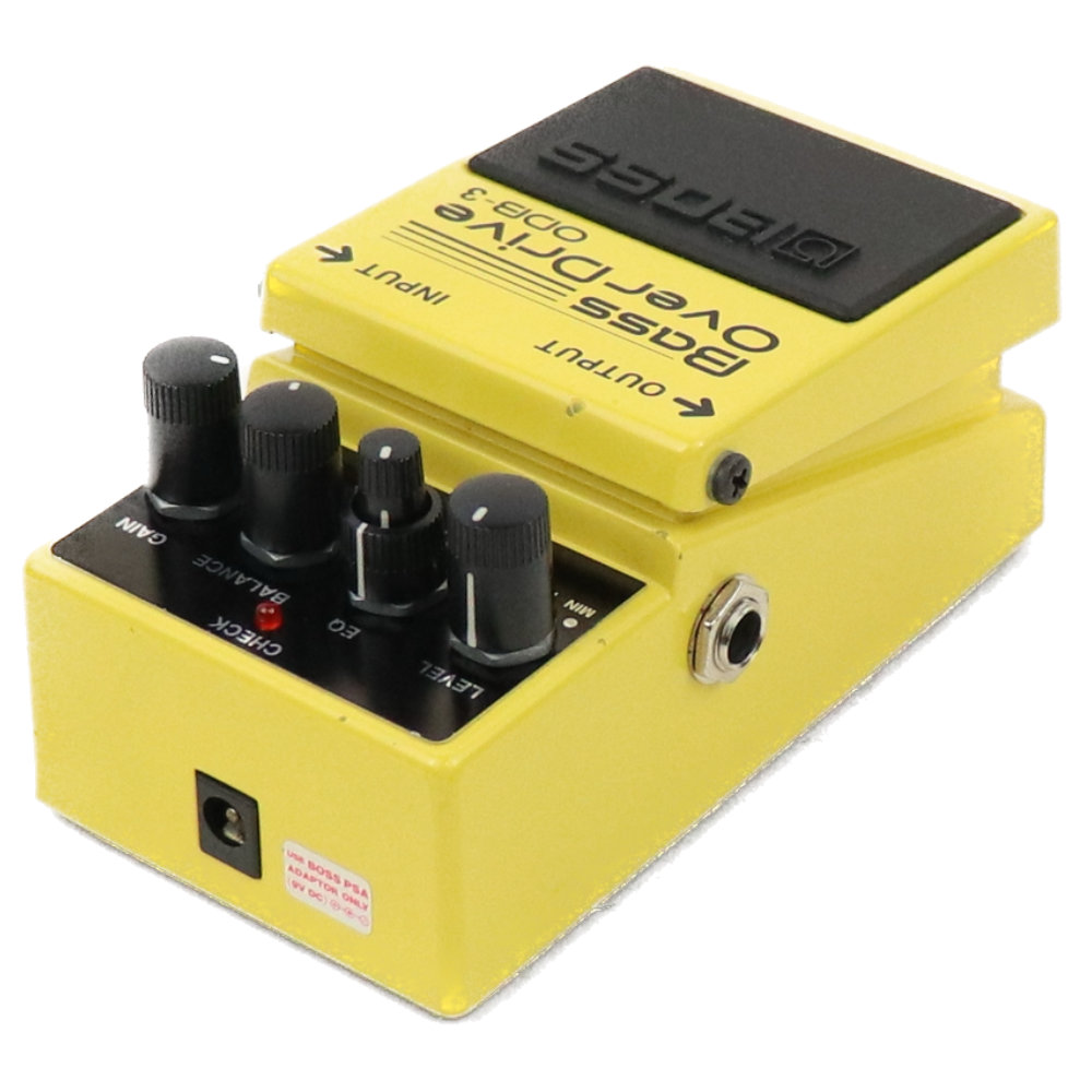 【中古】 ベースオーバードライブ エフェクター BOSS ODB-3 Bass OverDrive ベースエフェクター 本体画像 斜め 2