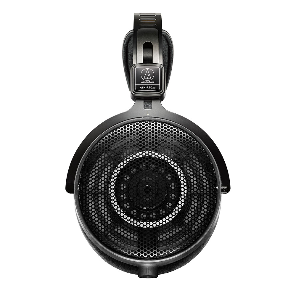 AUDIO-TECHNICA オーディオテクニカ ATH-R70xa 開放型ヘッドホン オープンバックリファレンスヘッドホン 側面