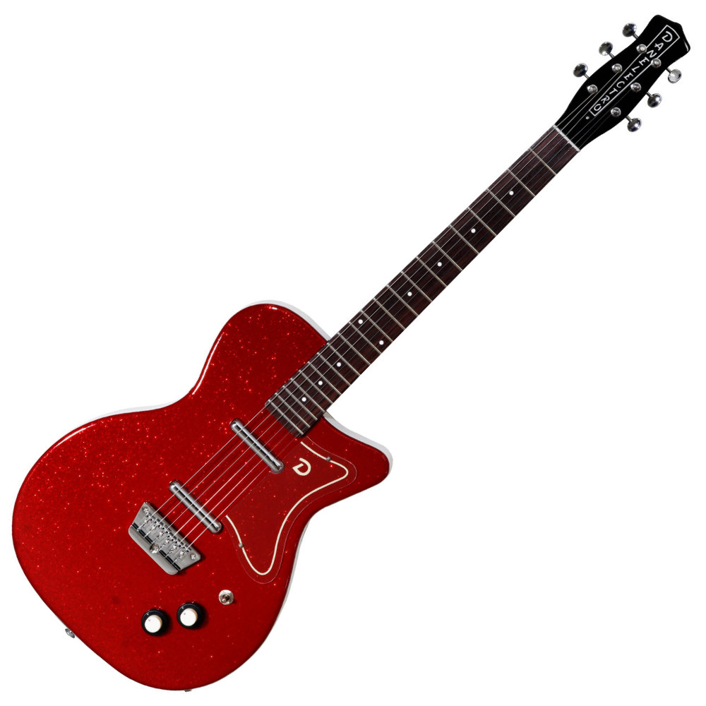 Danelectro ダンエレクトロ 56 SINGLE CUTAWAY METALFLAKE RED エレキギター
