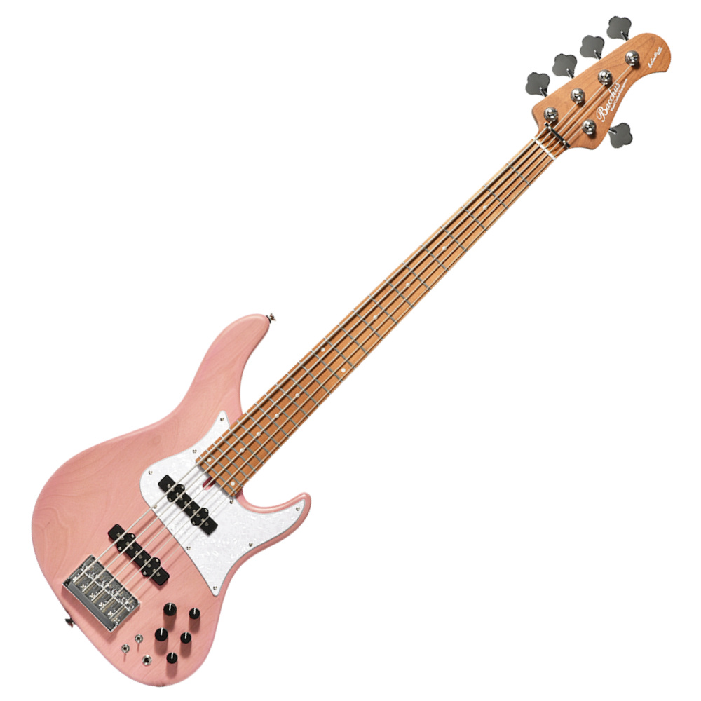 BACCHUS バッカス Japan Tune-up Series WL524 H.J.FREAKS PINKS 5弦エレキベース
