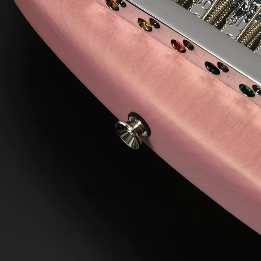 BACCHUS バッカス Japan Tune-up Series WL524 H.J.FREAKS PINKS 5弦エレキベース エンドピン部