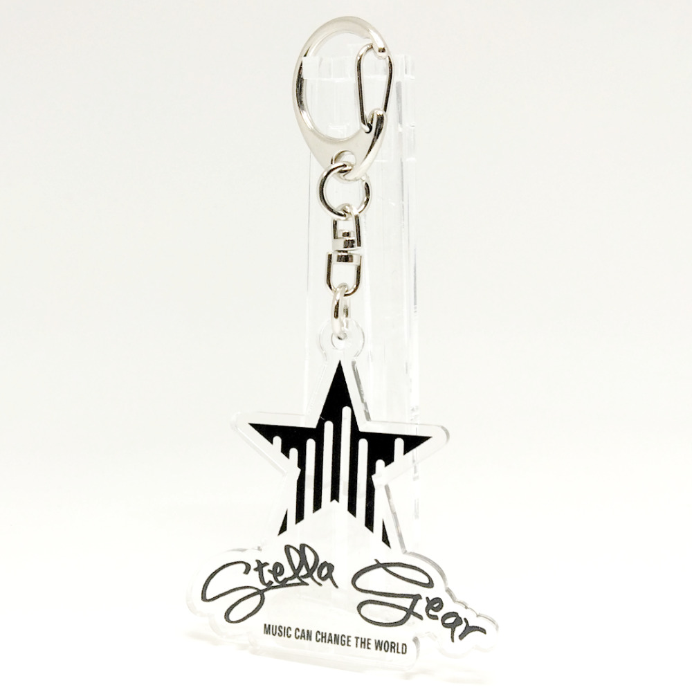 STELLA GEAR ステラギア SG-AK BLACK アクリルキーホルダー