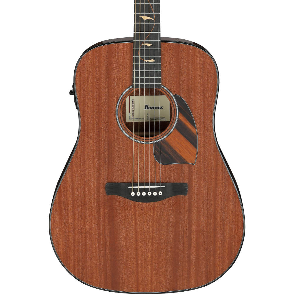 IBANEZ アイバニーズ PF34MHE-NT PERFORMANCE Natural High Gloss エレクトリックアコースティックギター ボディ画像