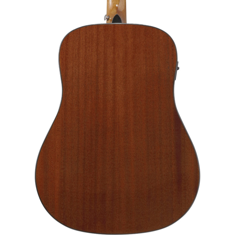 IBANEZ アイバニーズ PF34MHE-NT PERFORMANCE Natural High Gloss エレクトリックアコースティックギター ボディバック画像