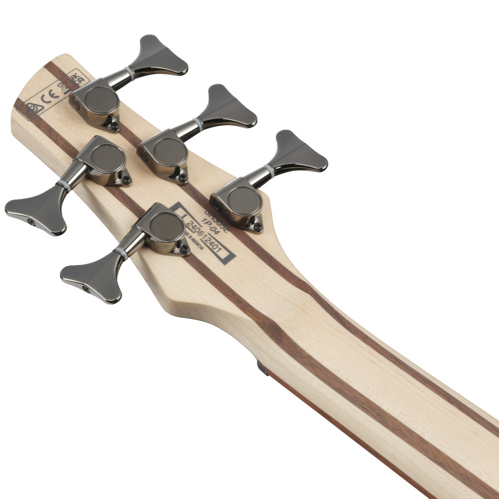 IBANEZ アイバニーズ SR305E-DOT Deep Ocean Metallic 5弦エレキベース ヘッドバック画像