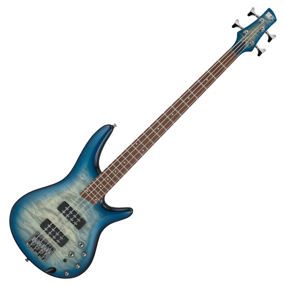 IBANEZ アイバニーズ SR400EQM-SCB Stained Cosmic Blue Starburst エレキベース