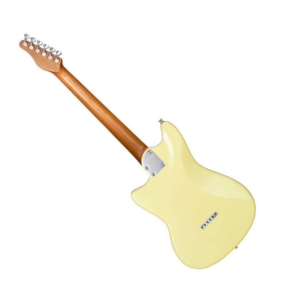 Mooer ムーアー MLT10 Candy Yellow エレキギター 背面