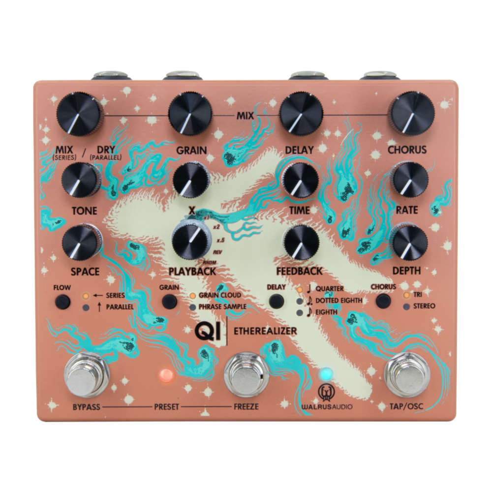 WALRUS AUDIO ウォルラスオーディオ WAL-QIET #TC Qi Etherealizer マルチエフェクター ギターエフェクター