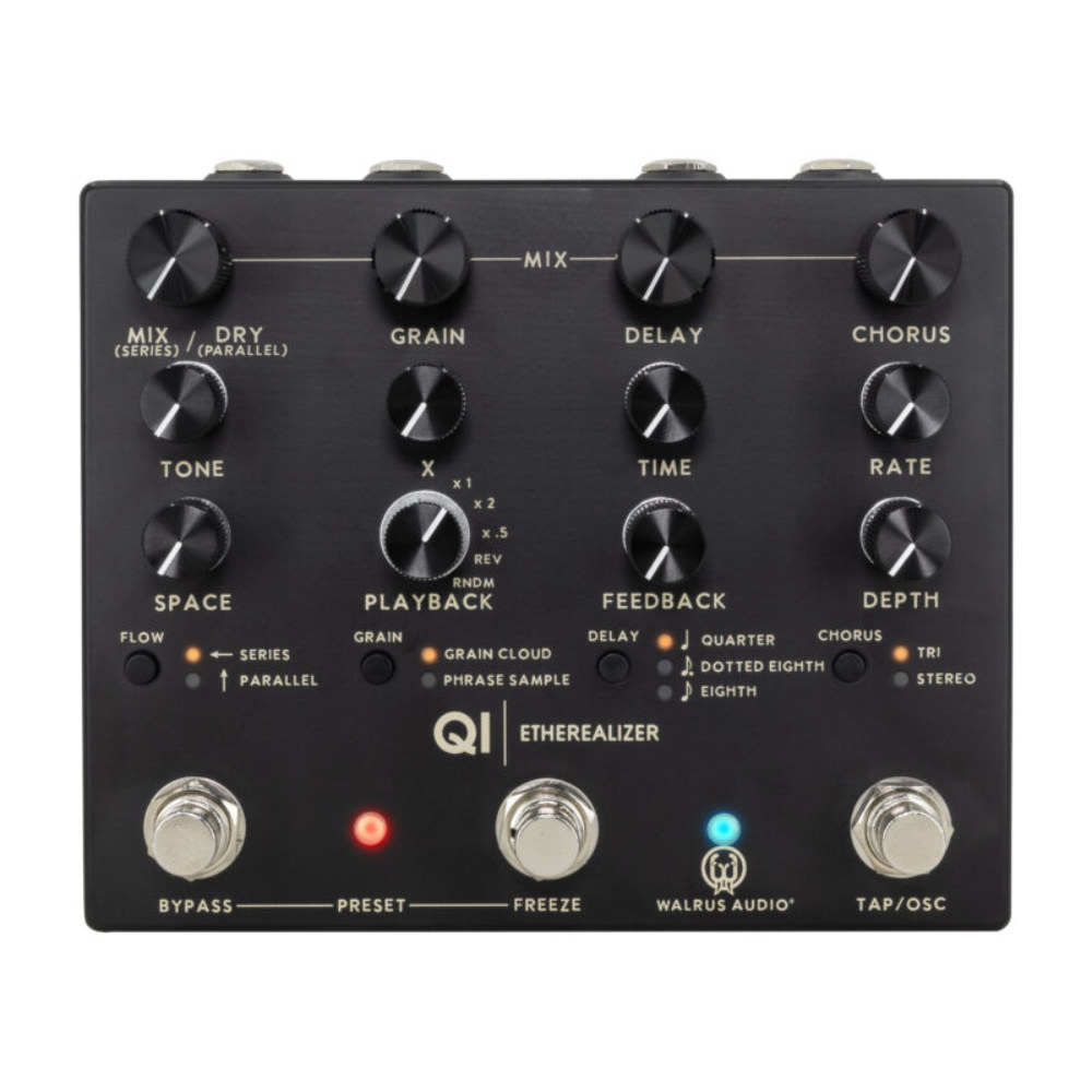 WALRUS AUDIO ウォルラスオーディオ WAL-QIET #BK Qi Etherealizer マルチエフェクター ギターエフェクター