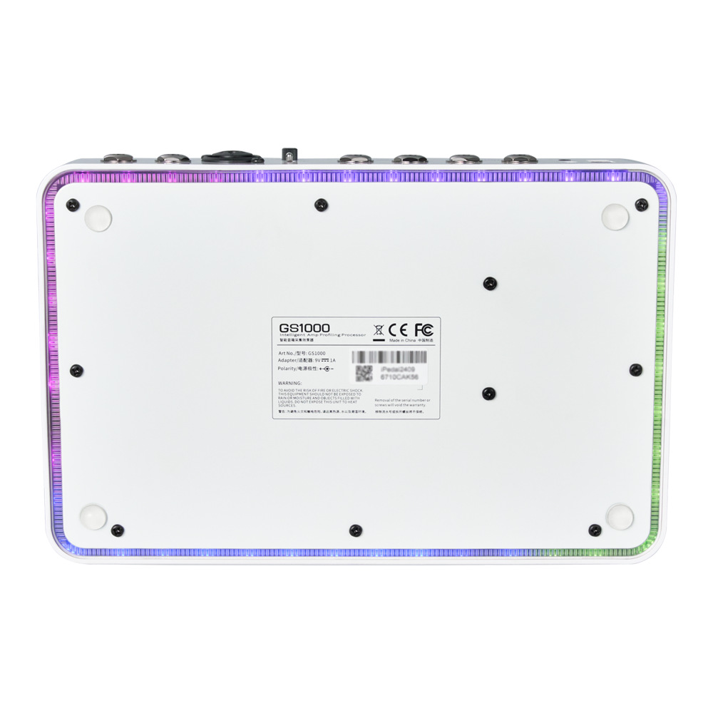 Mooer ムーアー GS1000 マルチエフェクター プロファイラー ギターエフェクター ボトム画像