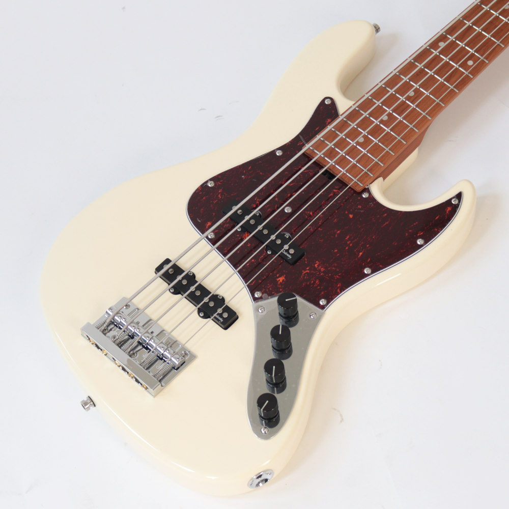 Sadowsky サドウスキー MetroExpress MX21 VJ5 Maple Fingerboard Olympic White 5弦エレキベース ボディトップ画像