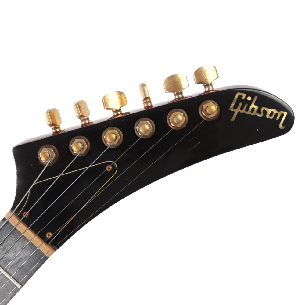 【中古】 エレキギター Gibson THE EXPLORER ACB 1983年製 エクスプローラー ヘッド画像