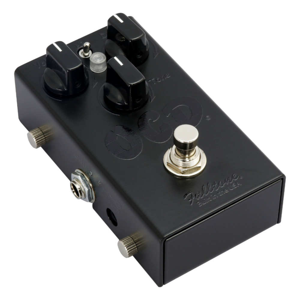 Fulltone フルトーン OCD LTD BLK オーバードライブ ディストーション ギターエフェクター 斜めアングル画像