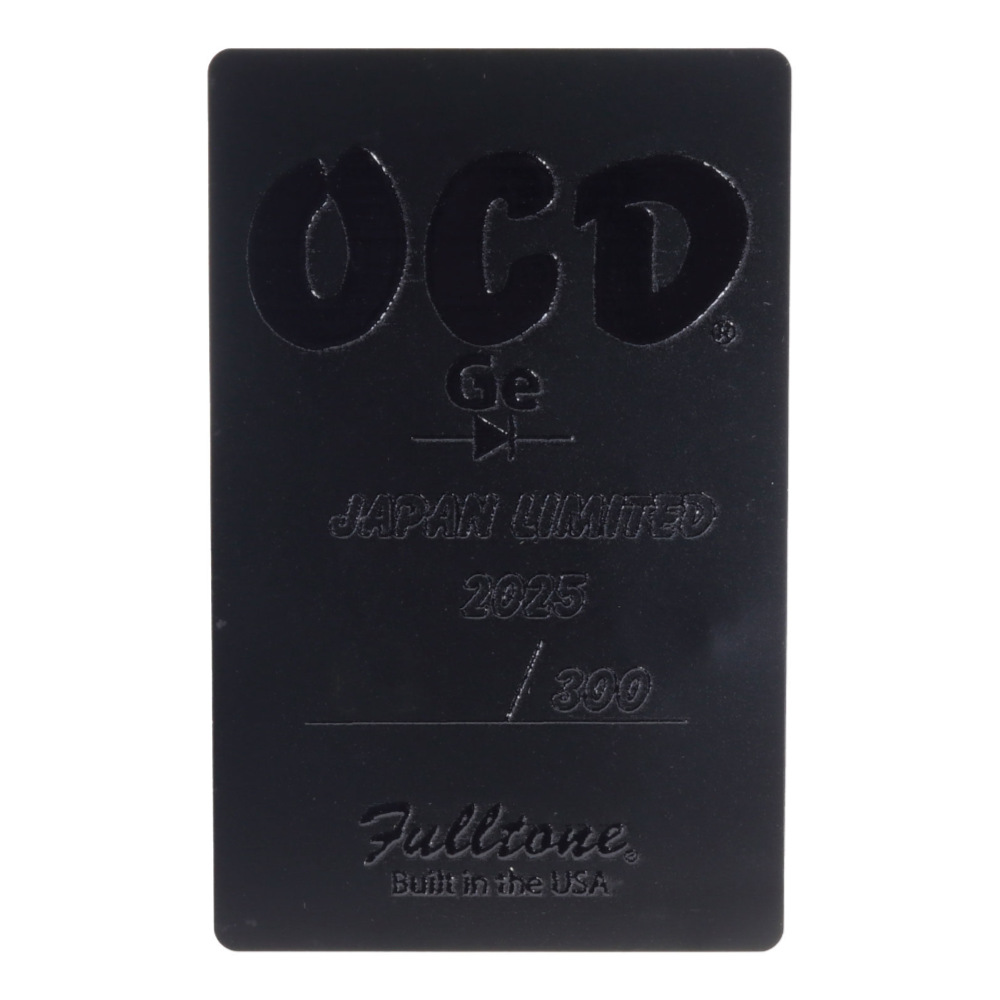 Fulltone フルトーン OCD-GE LTD BLK オーバードライブ ディストーション ギターエフェクター サブ画像
