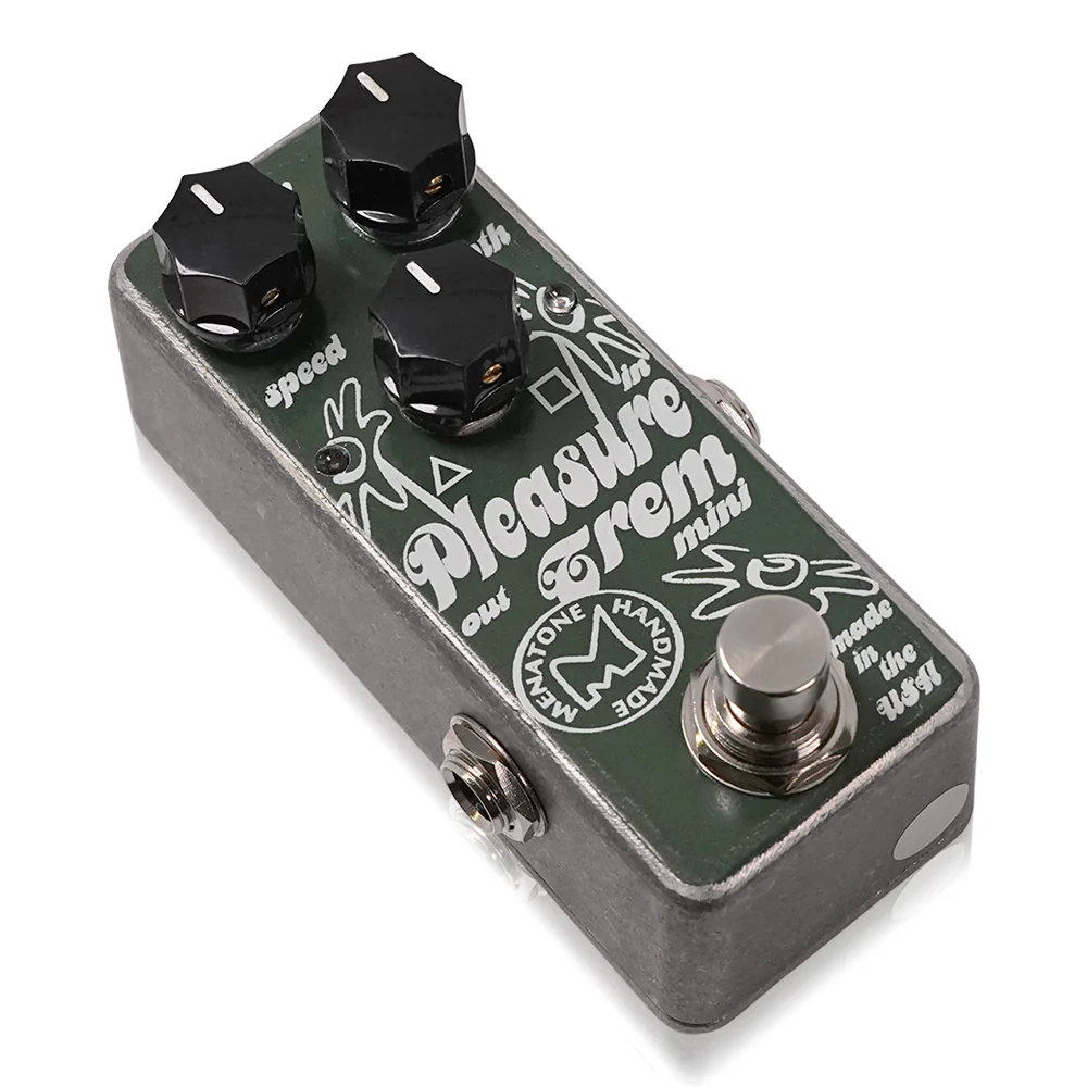 Menatone メナトーン Pleasure Trem Mini トレモロ ギターエフェクター フットスイッチ側サイド