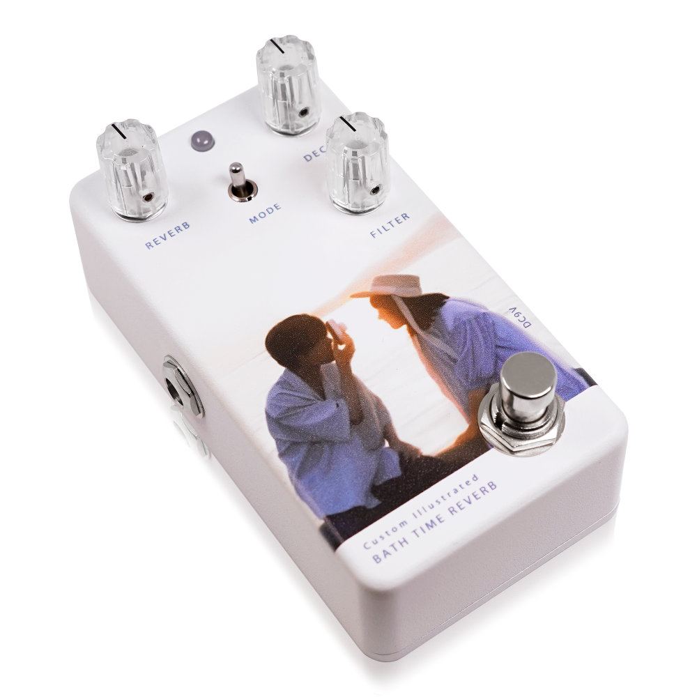 Animals Pedal アニマルズペダル Custom Illustrated BTR yung kai 01 blue リバーブ ギターエフェクター 全体