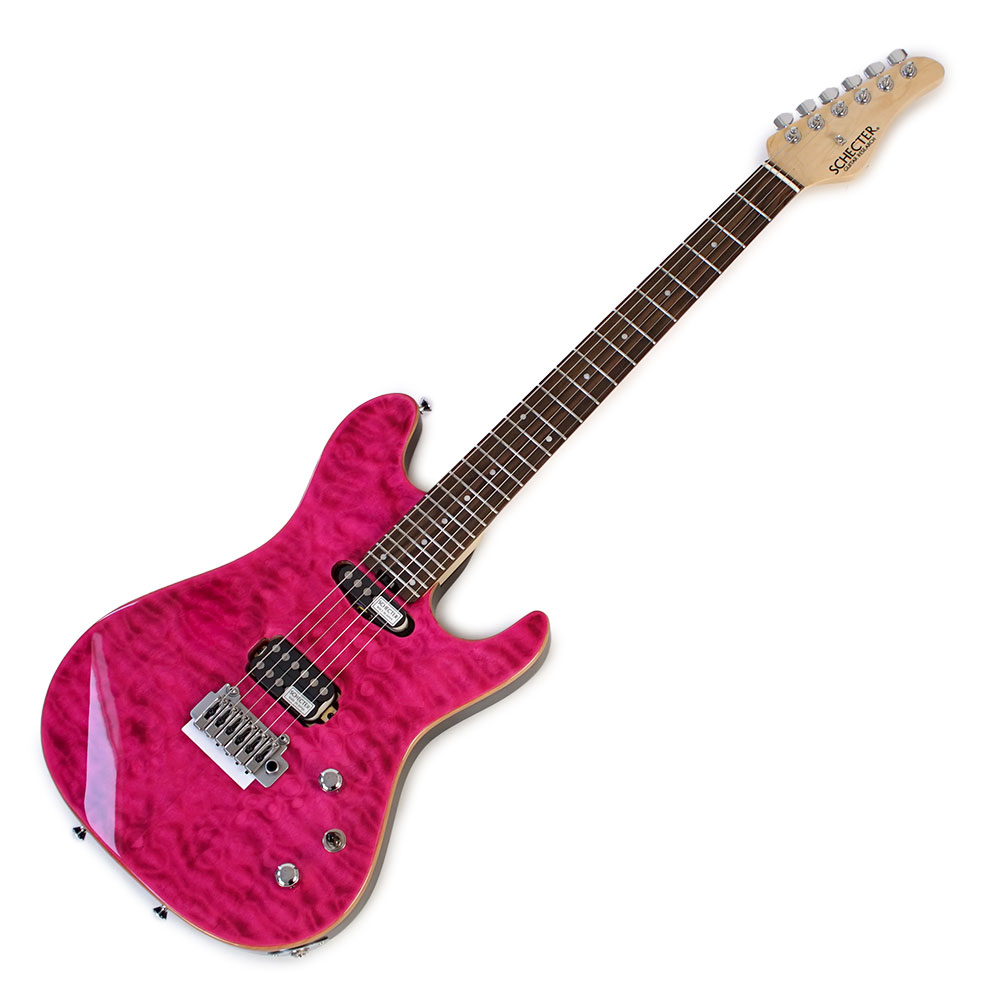 SCHECTER シェクター MZ-1 PINK/R エレキギター