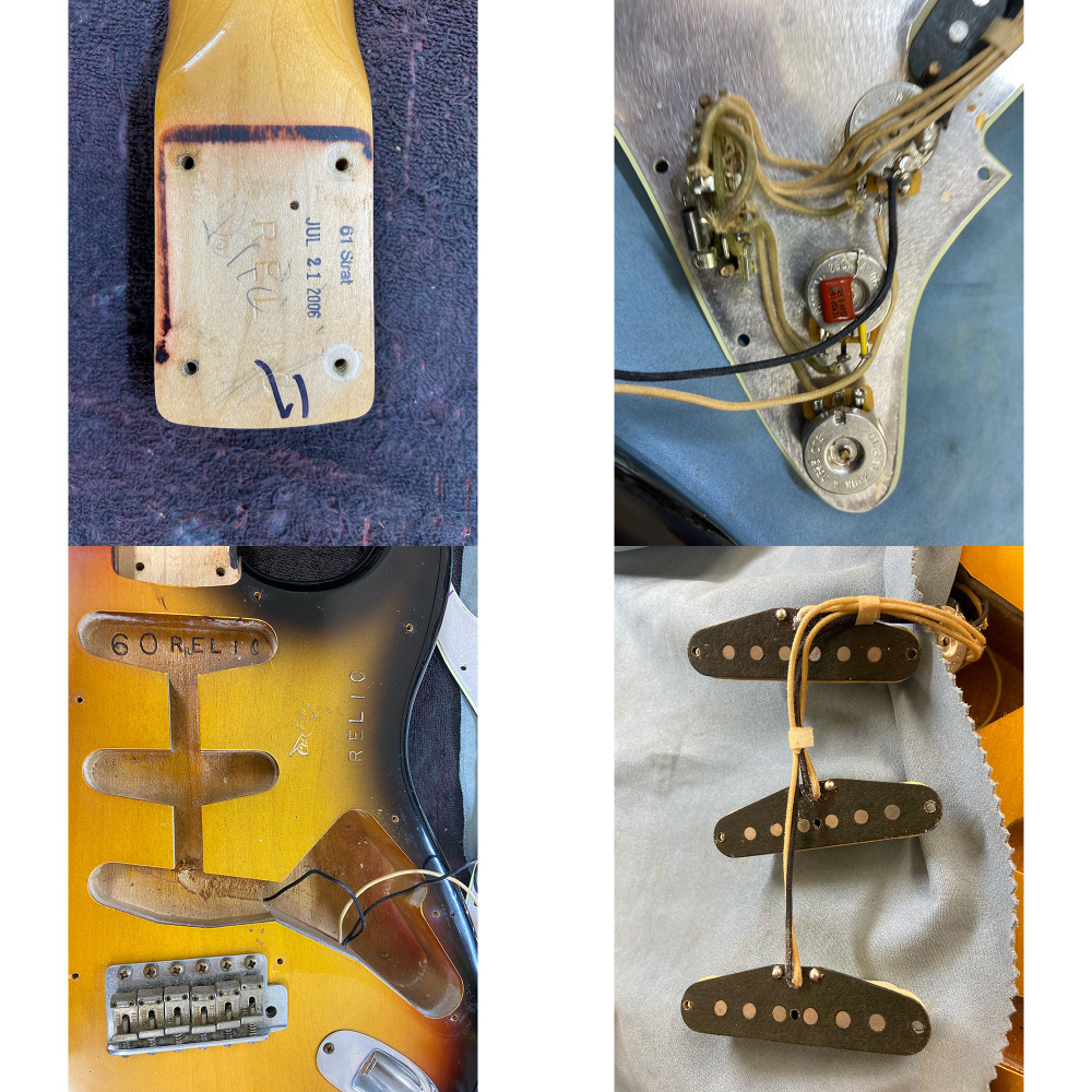 【中古】フェンダー カスタムショップ Fender Custom Shop 1960 Stratocaster Relic ストラトキャスター レリック 2006年製 エレキギター ピックアップ等