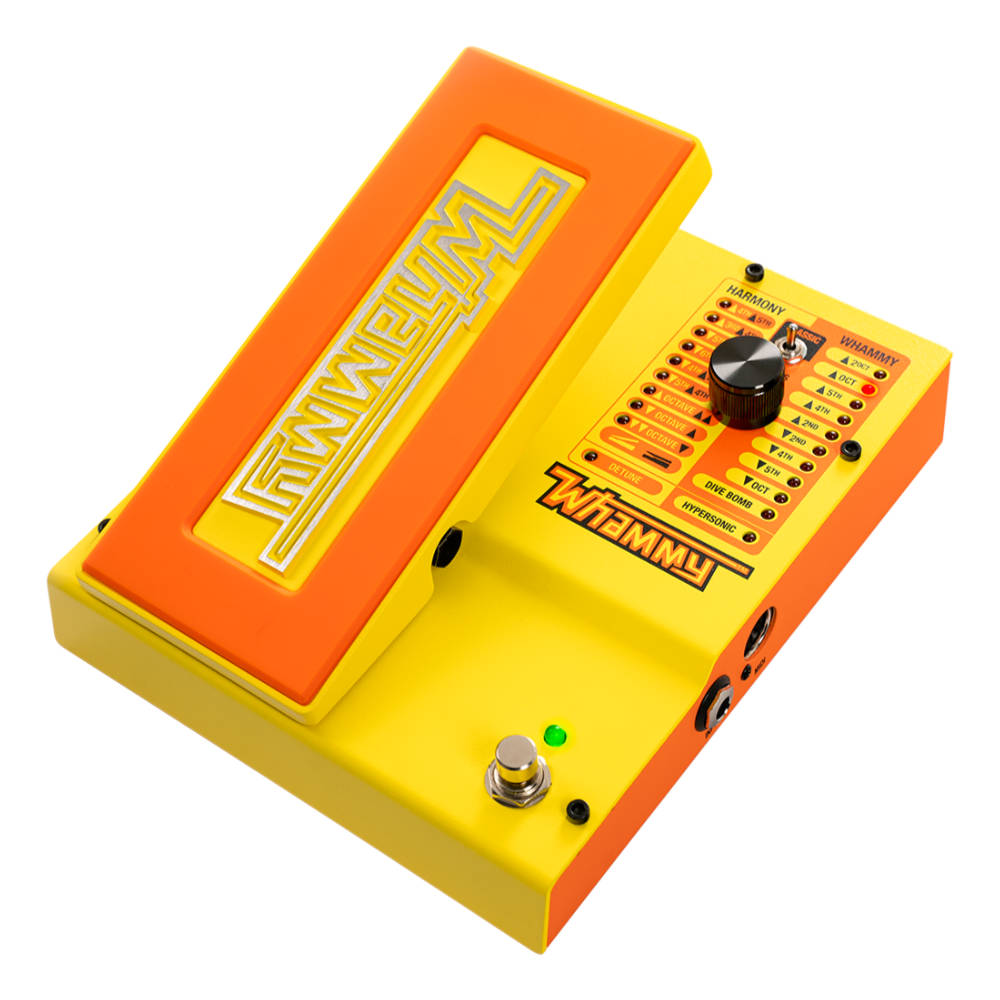 DIGITECH デジテック MonoNeon Whammy ワーミーペダル ピッチシフター ベース用エフェクター ギターエフェクター 斜めアングル画像