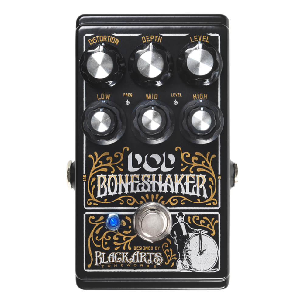 DOD Boneshaker 3バンド パラメトリックEQ搭載 ディストーション ギターエフェクター
