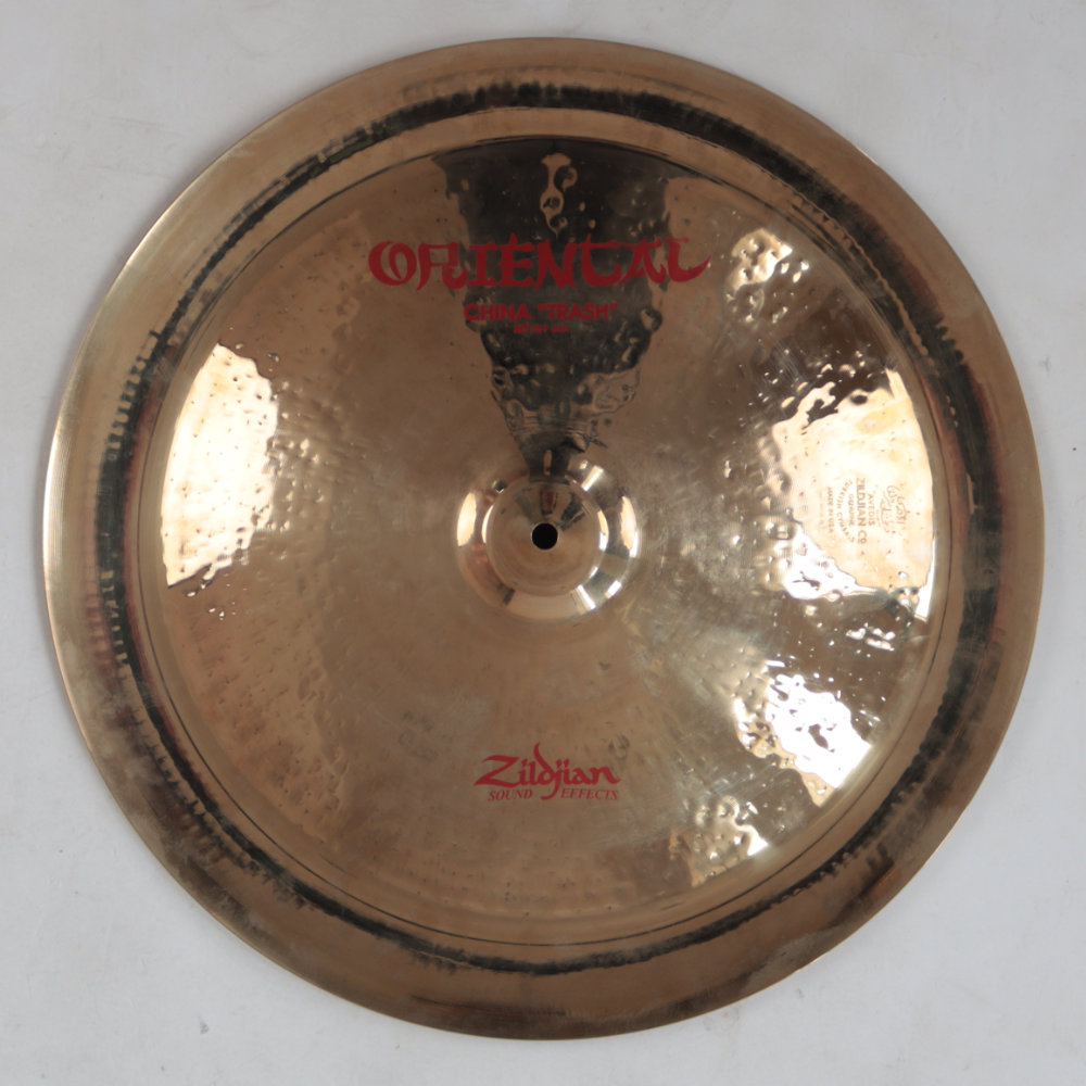 【中古】 チャイナシンバル ジルジャン ZILDJIAN FX Oriental China Trash 20インチ 裏面