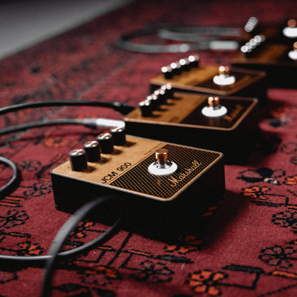 Marshall マーシャル JCM900 オーバードライブ ディストーション ギターエフェクター サイド