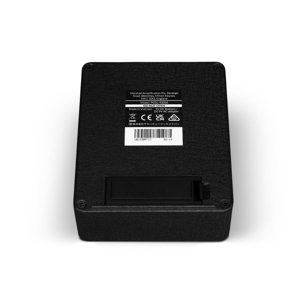 Marshall マーシャル DSL オーバードライブ ディストーション ギターエフェクター 裏面