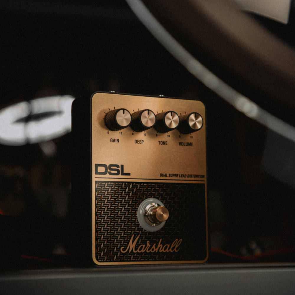 Marshall マーシャル DSL オーバードライブ ディストーション ギターエフェクター 全体