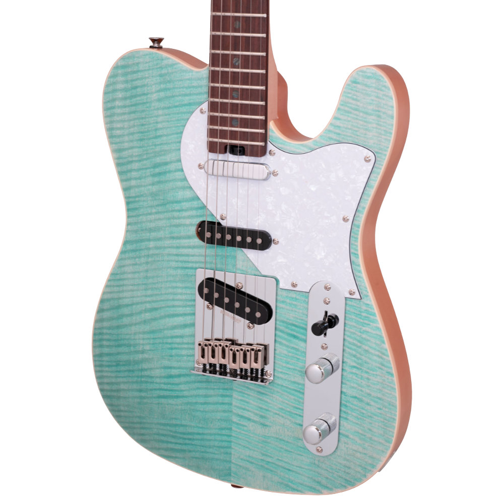 AriaProII 615-AE200 OPGR エレキギター トップ