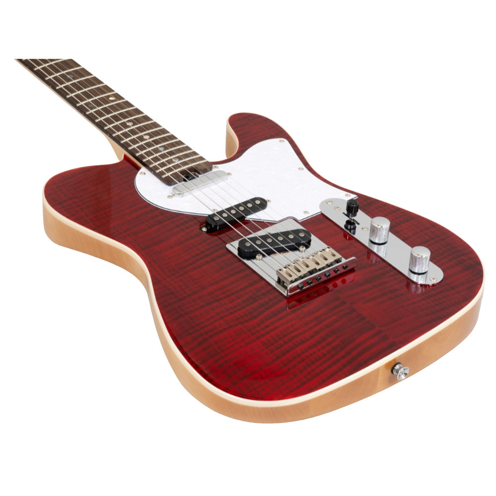 AriaProII 615-AE200 SR エレキギター トップ