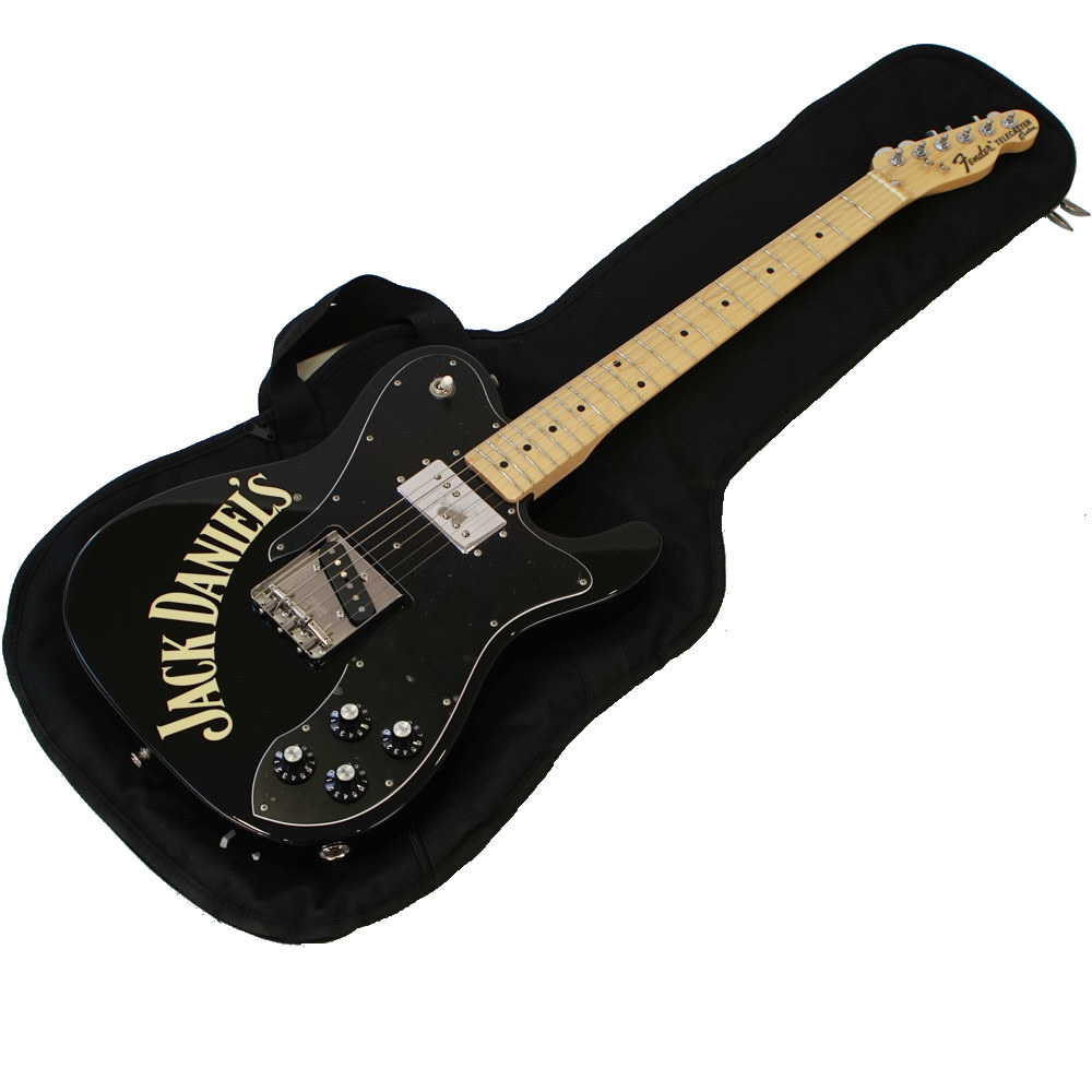 【中古】 エレキギター FENDER JAPAN Jack Daniels Telecaster Custom BK/M 2017年製 フェンダージャパン ジャックダニエルズコラボ テレキャスターカスタム ジャックダニエル