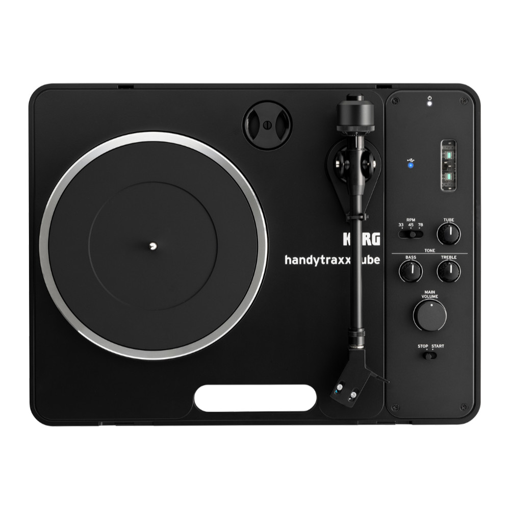 ターンテーブル レコードプレイヤー KORG HANDYTRAXX TUBE コルグ ハンディートラックス チューブ HNDYTRX TUBE トップ画像