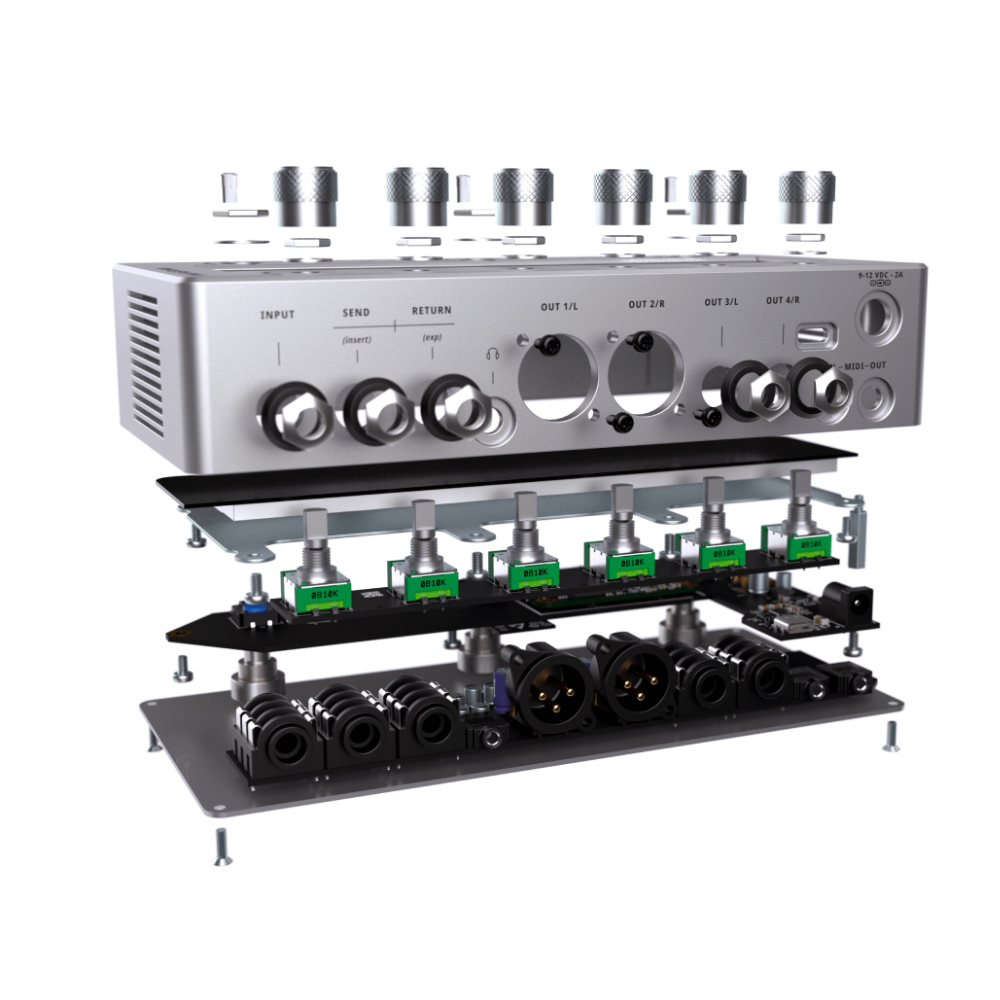 エフェクター Darkglass Electronics Anagram ベースエフェクター プリアンプ ダークグラス アナグラム 内部画像