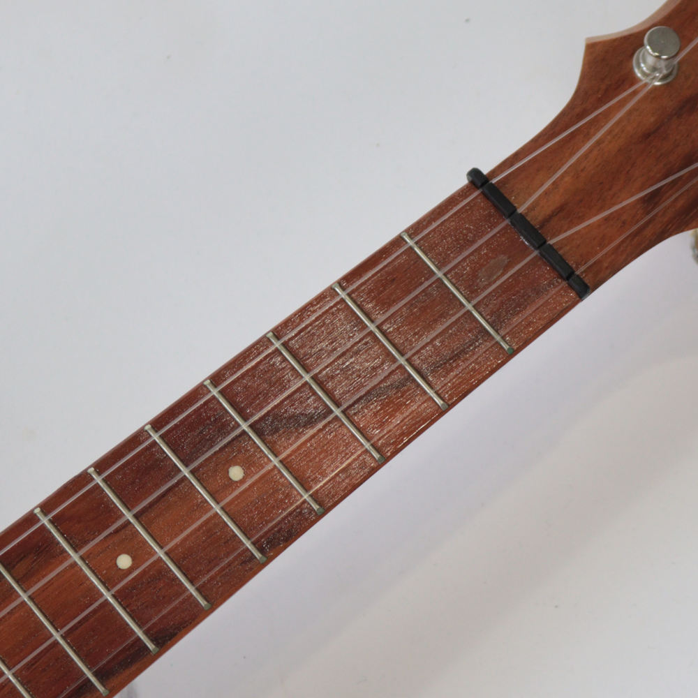 【中古】 ウクレレ Koaloha Soplano Ukulele ソプラノウクレレ 199X年製 コアロハ ハワイアンコア材 ハワイ製ウクレレ 指板