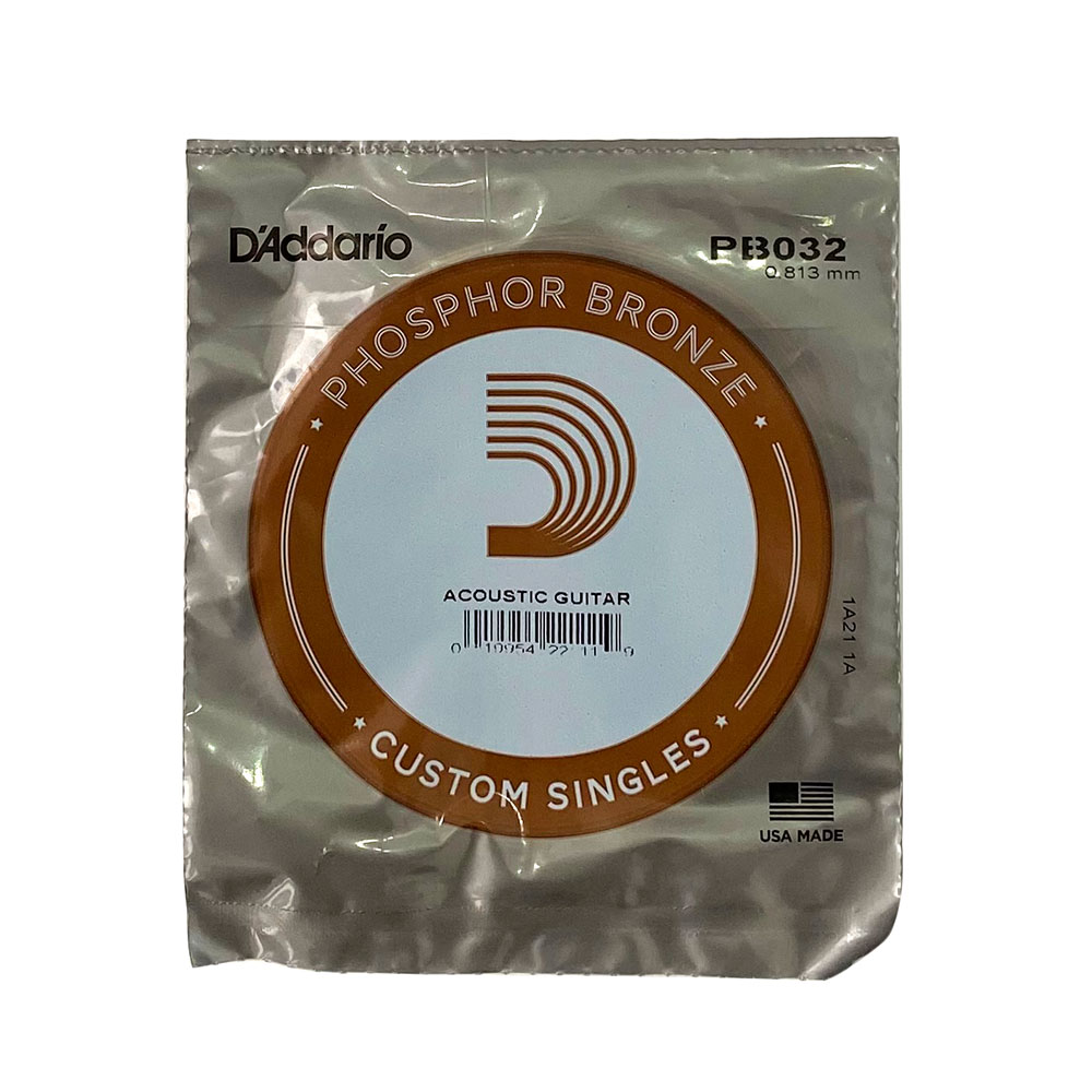 D’Addario PB032弦 Phosphor Bronze バラ弦