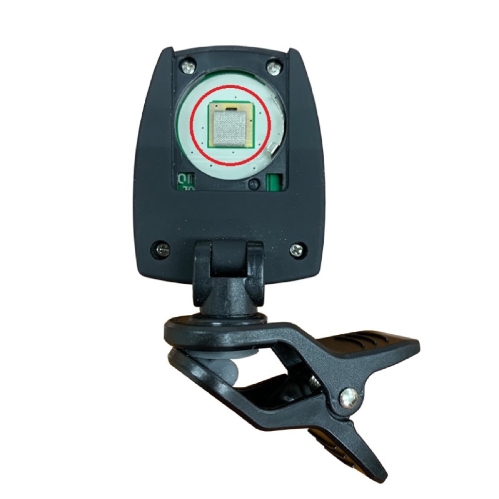 FAMOUS UT-301 ウクレレ用クリップチューナー 背面