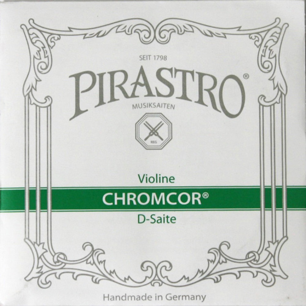 PIRASTRO Chromcor 319360 1/4+1/8 D線 バイオリン弦(ピラストロ 1