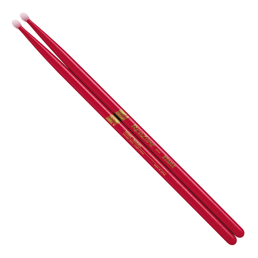 TAMA H5ARZ Hickory RED ZONE ドラムスティック(タマ ドラムスティック レッドゾーン ヒッコリー材) |  chuya-online.com 全国どこでも送料無料の楽器店