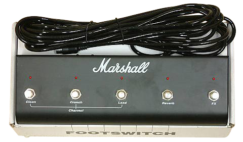 マーシャル MARSHALL PEDL10021 LED付き5連フットスイッチ