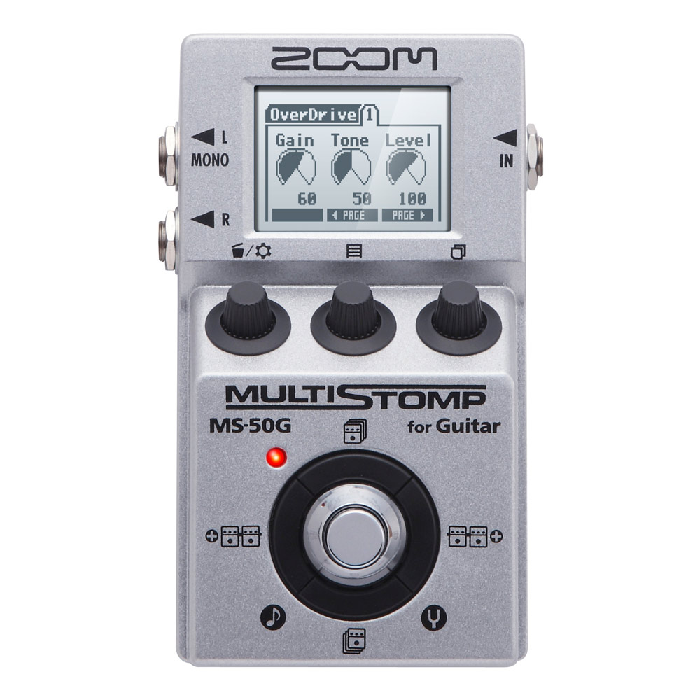 ZOOM MultiStomp MS-50G ギターエフェクター(ズーム 全く新しい発想の 