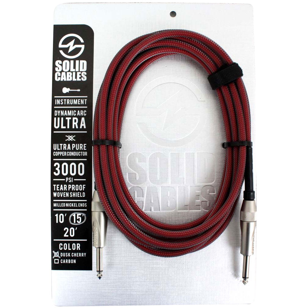 SOLID CABLES Dynamic Arc Ultra SS 15f（約4.6m）楽器用シールド ...