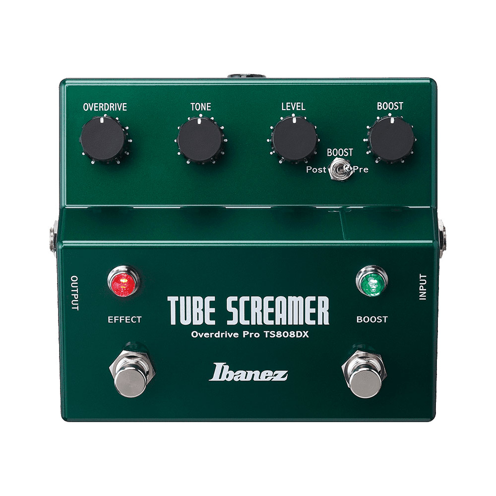 IBANEZ TS808DX TUBE SCREAMER オーバードライブ(アイバニーズ ブースター付きチューブスクリーマー) |  chuya-online.com 全国どこでも送料無料の楽器店