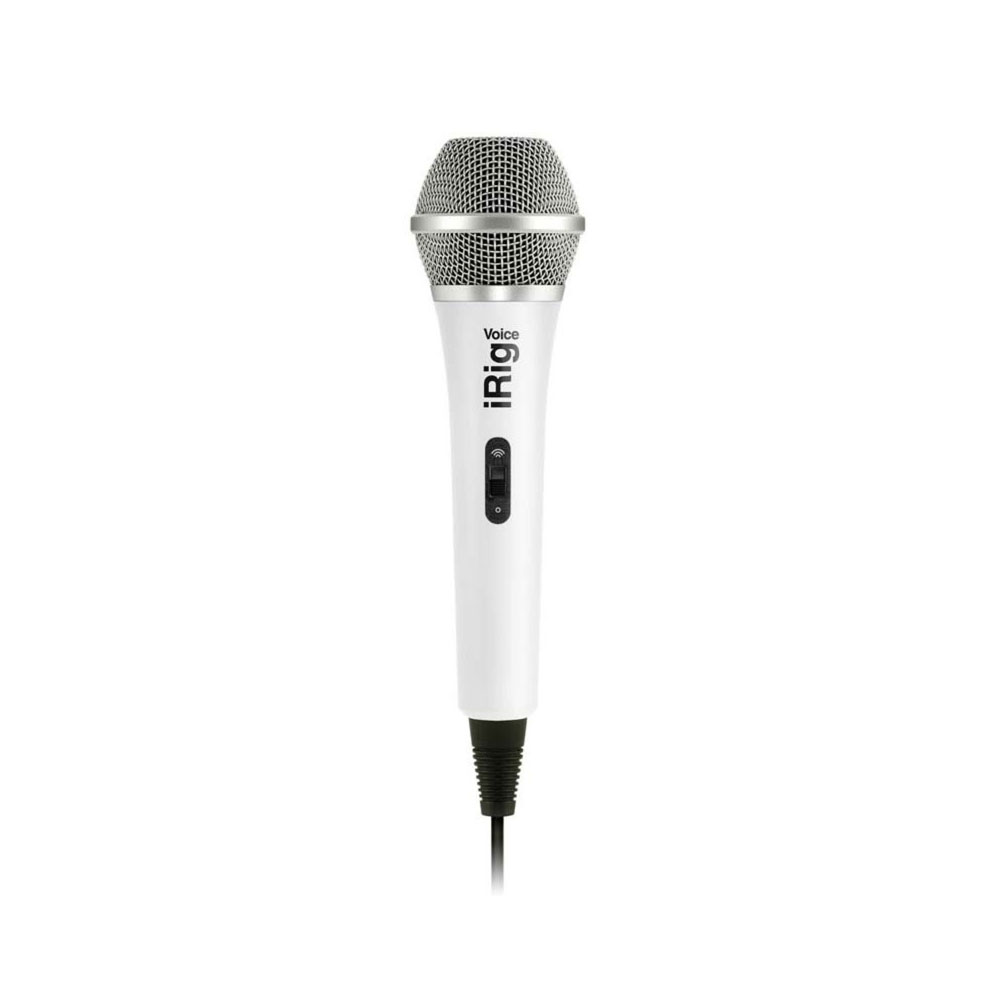 IK Multimedia iRig Voice White ハンドへルド型マイク(IKマルチ