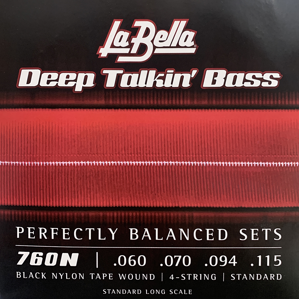 La Bella 760N Black Nylon Tape Wound 60-115 エレキベース弦(ラベラ ブラックナイロンテープワウンドシリーズ)  | web総合楽器店 chuya-online.com