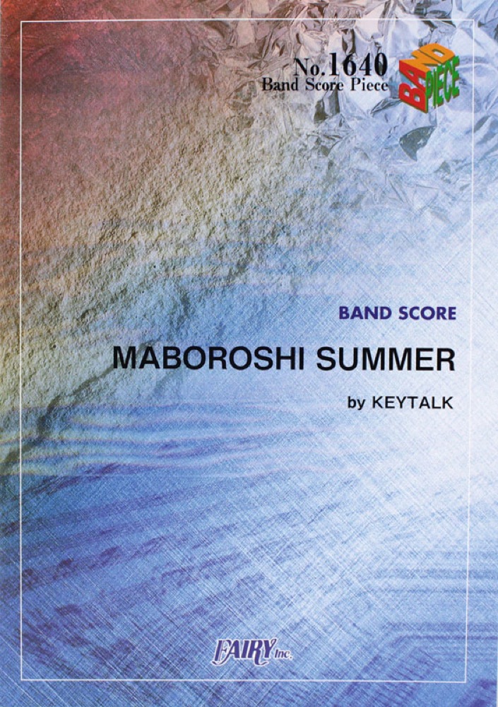 BP1640 MABOROSHI SUMMER KEYTALK バンドピース フェアリー